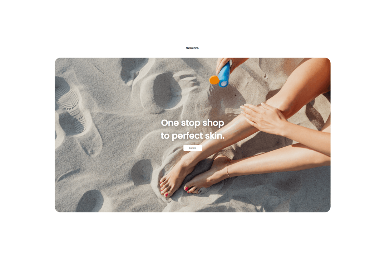 Landing Page Travel Destination
